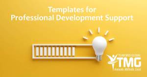 professional development support templates