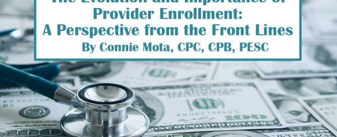 importance of provider enrollment