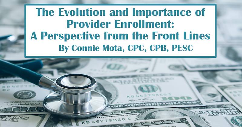 importance of provider enrollment